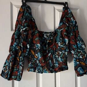 Floral Print Women's Tope